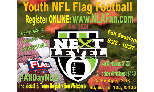 Fall 2024 NFL Flag Football